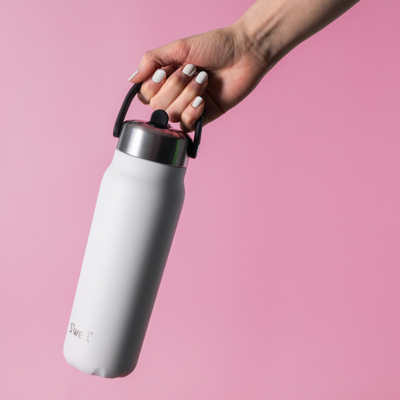 S’well Explorer drikkeflaske med sugerør 700ml. i farge Moonston