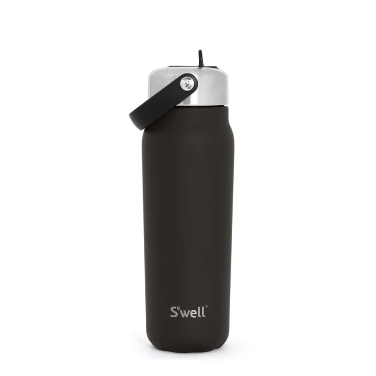 S’well Explorer drikkeflaske med sugerør 700ml. i farge Onyx