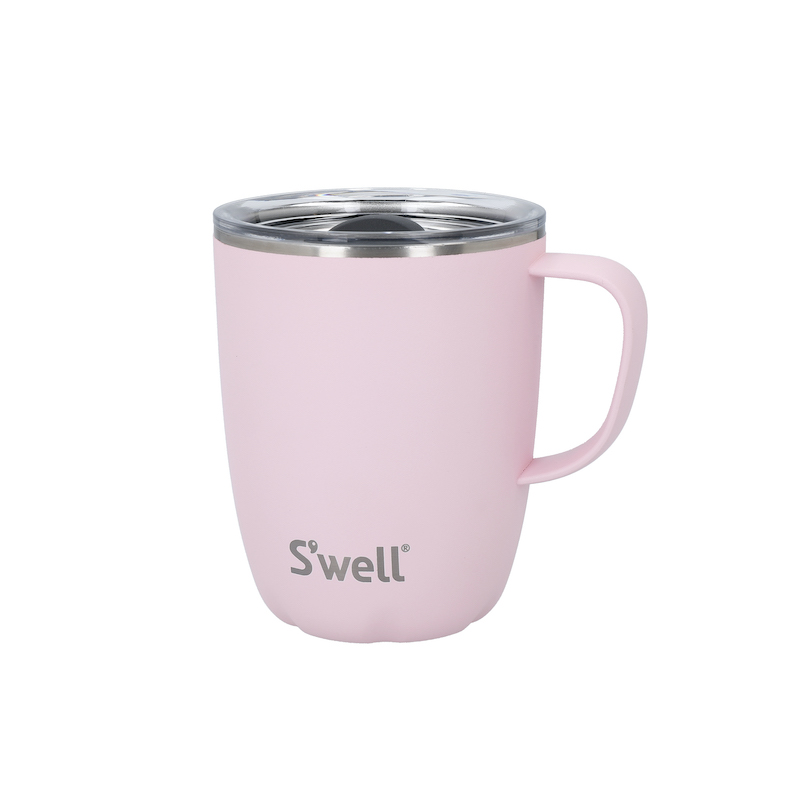 S’well Mug With Handle 350ml i Pink Topaz