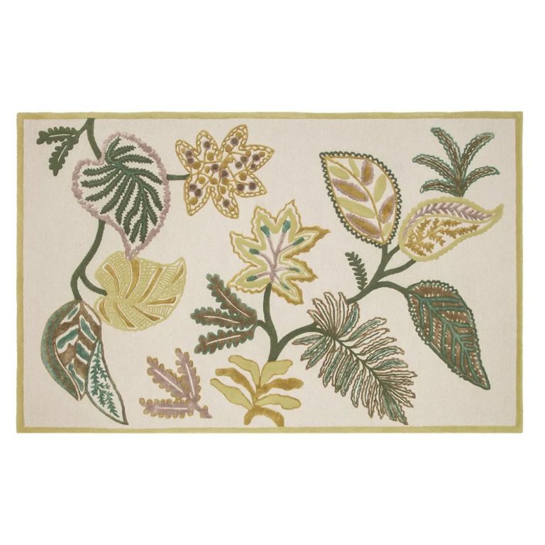 Foglia Decorativa moss gulvteppe Designers Guild-et hjem-klassiske hjem-dekor