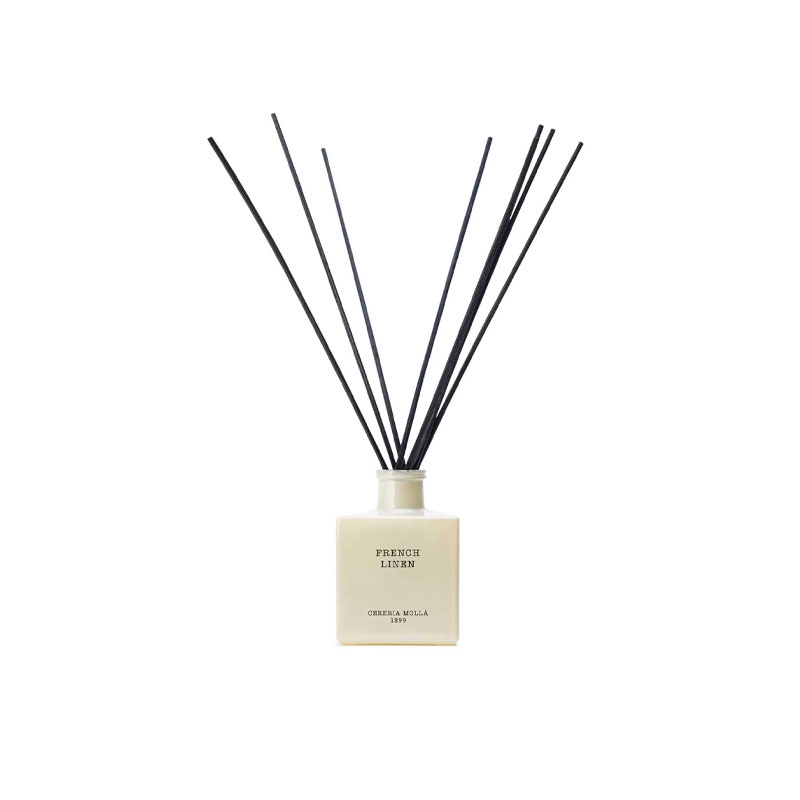 duftpinner 100 ml i kremhvit beholder i duften french linen