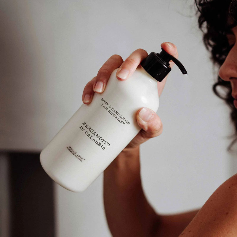 hånd og kroppskrem i duften bergamott