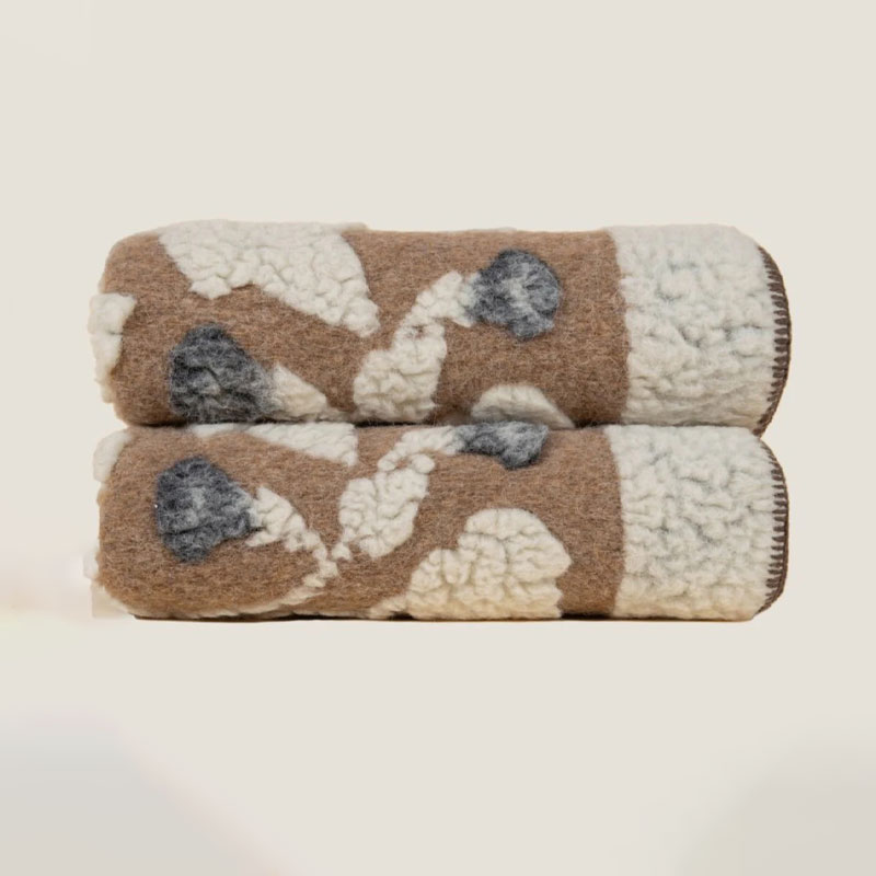 melodia grigio ullpledd fra frati home