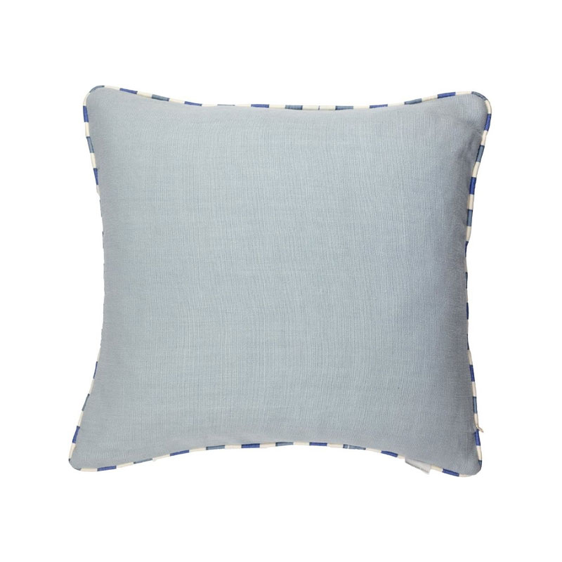 primevere cobalt pute med broderier fra designers guild