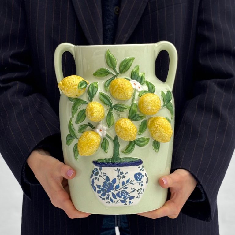 vase med sitroner fra edg