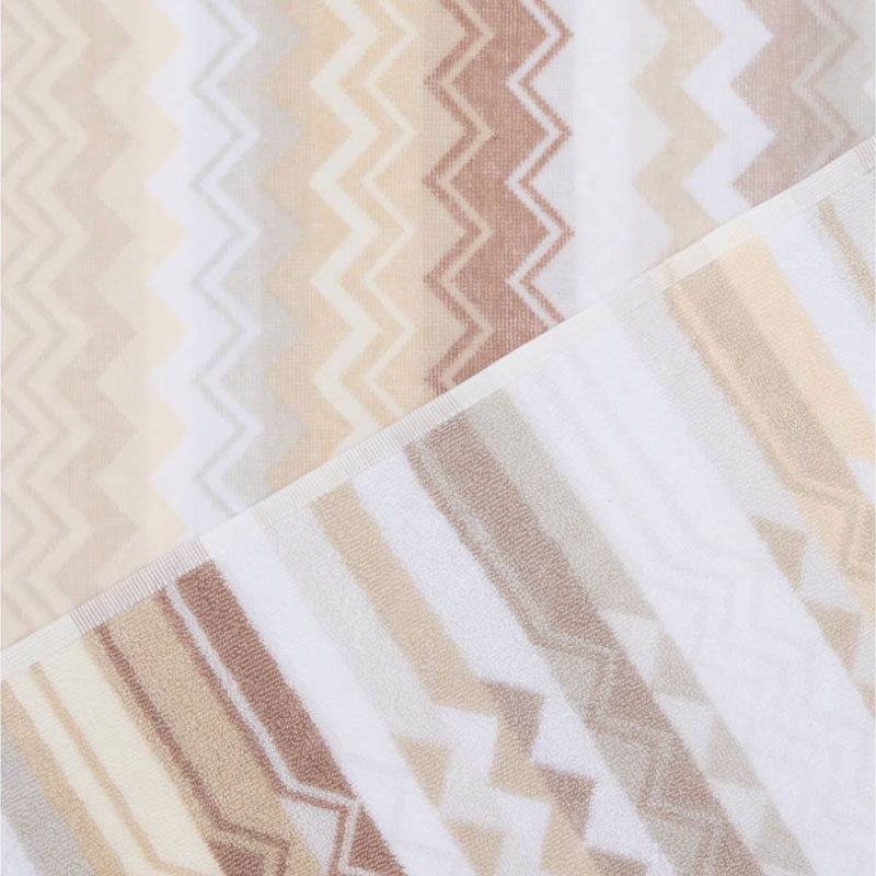 Giacomo 21 håndkle i beigetoner fra Missoni home