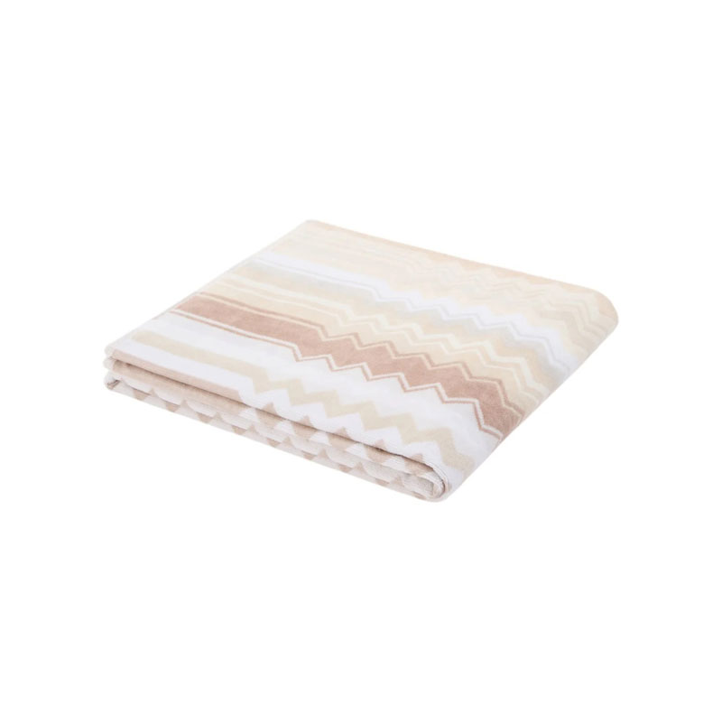 Giacomo 21 håndkle i beigetoner fra Missoni home