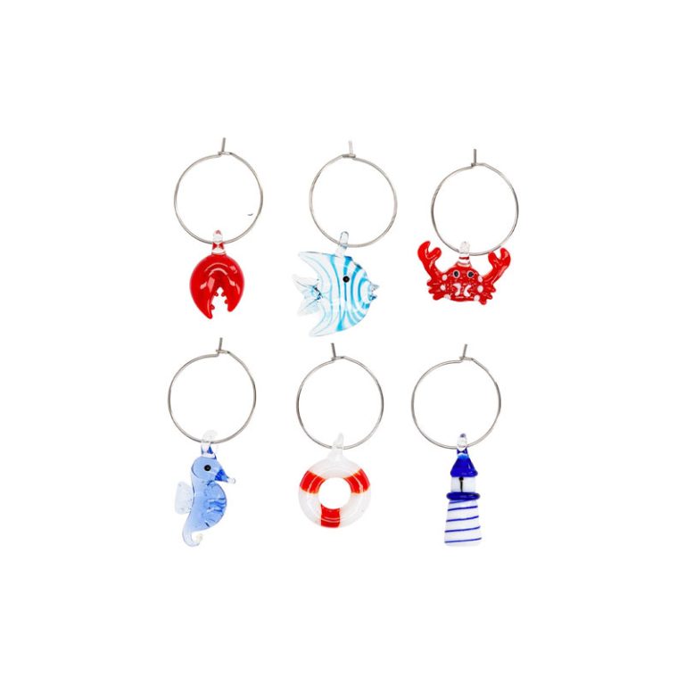 glassmarkør med havinspirert tema fra alot