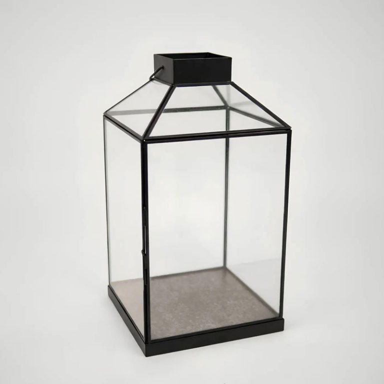 Korfu lykt i sort fra olsson og jensen