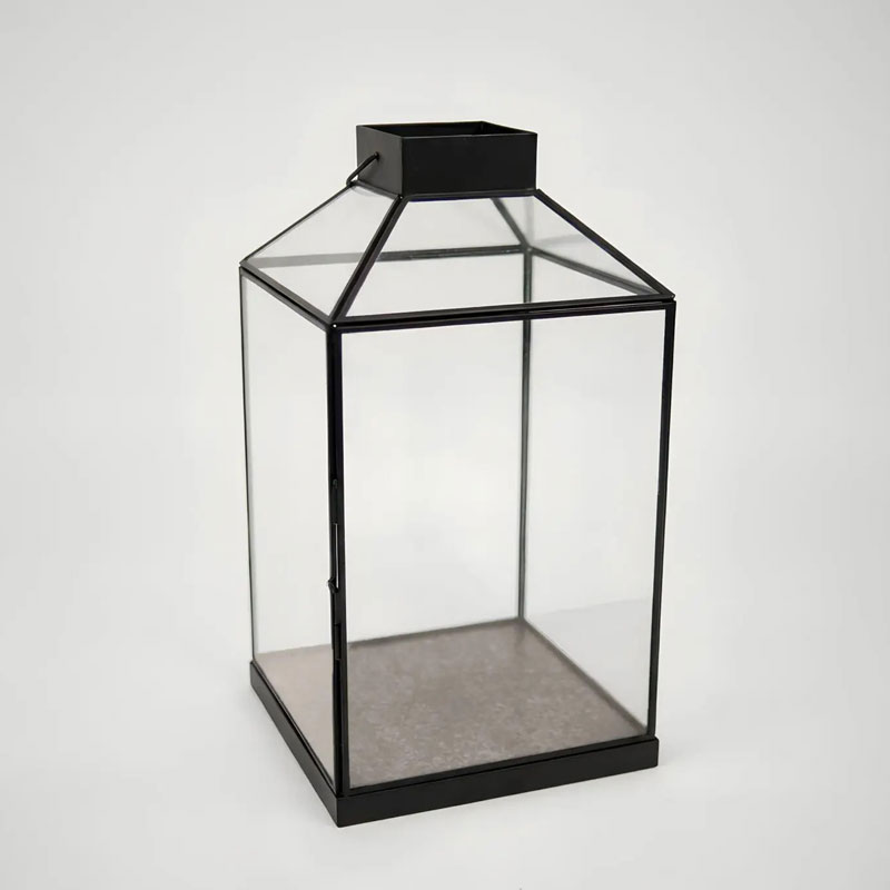 Korfu lykt i sort fra olsson og jensen