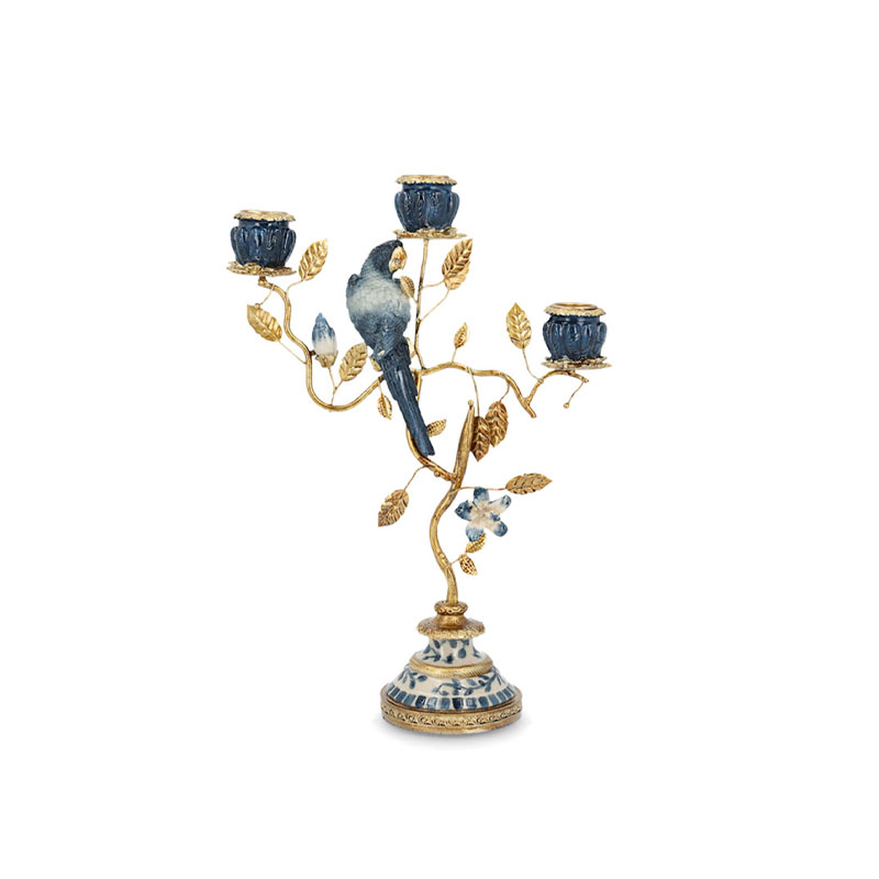 lysestake fugl blå fra alot