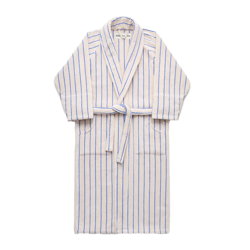 naram badekåpe i fargen moonbeam og ultramarine fra bongusta