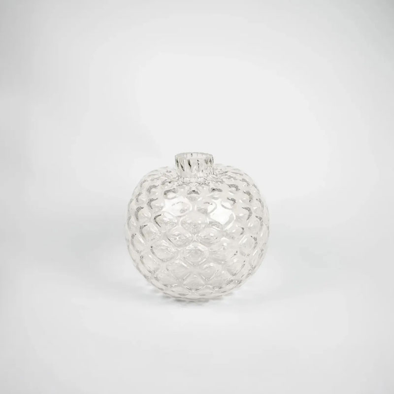 pavona vase i klart glass fra olsson og jensen
