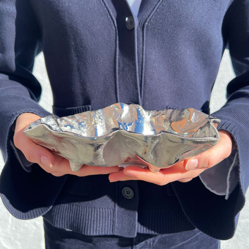 skål remus I sølvfarge fra alot