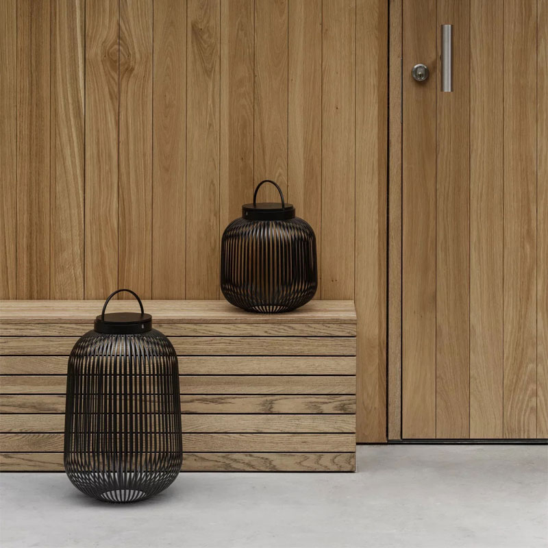 LITO led lampe sort I medium fra blomu