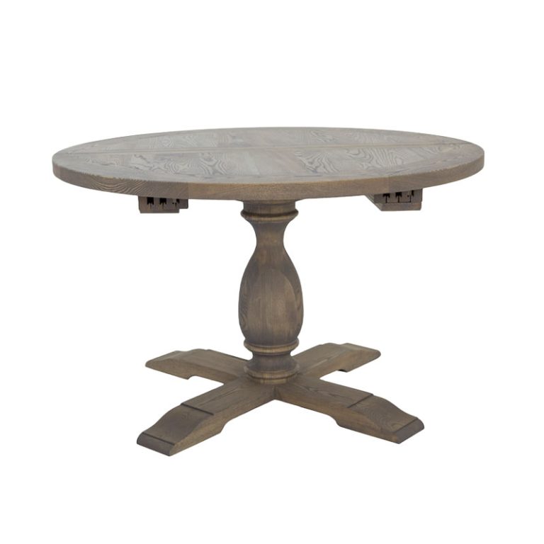 ancona spisebord rundt med uttrekk fra Kristensen