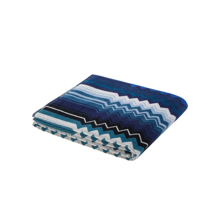 giacomo håndkle farge 50 i blått fra missoni