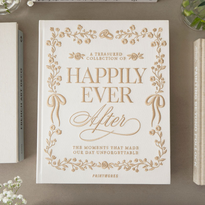 happily ever after fotalbum til bryllup fra printworks