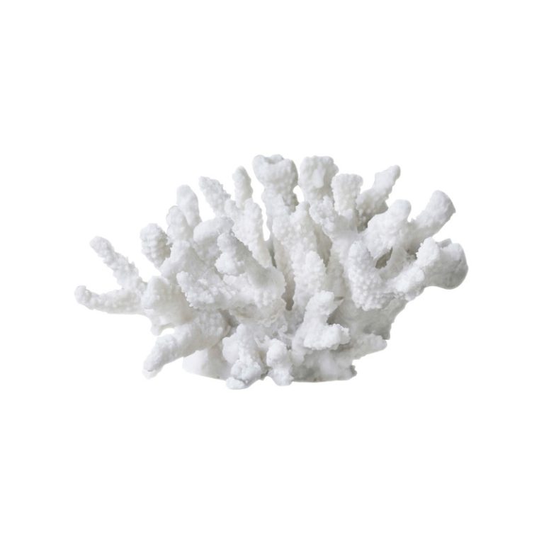 korallgrener dekor i hvit fra mette ditmer