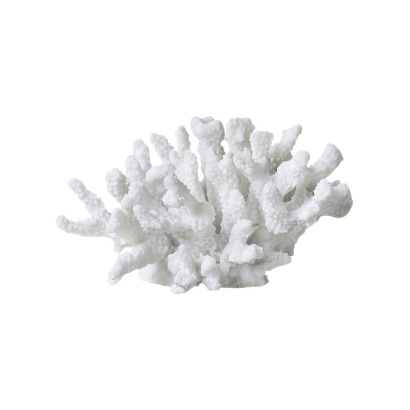 korallgrener dekor i hvit fra mette ditmer