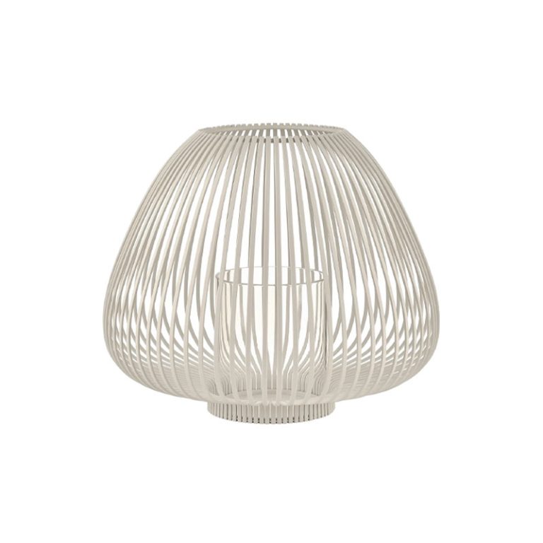 lyva lanterne medium I beige fra blomus