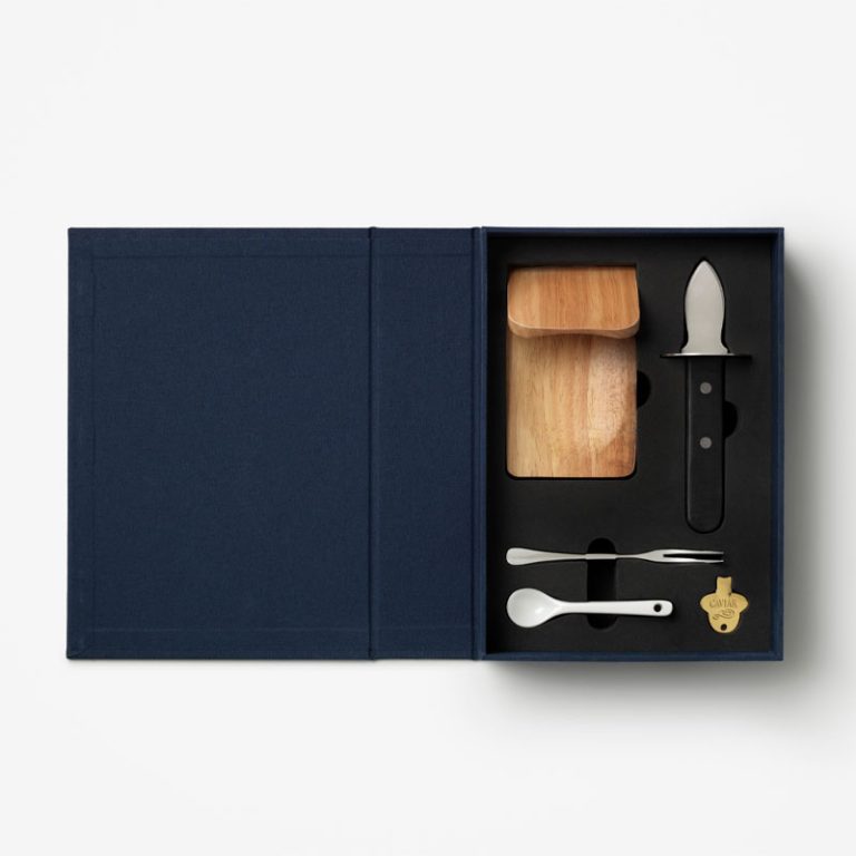 østers og kaviar redskap fra printworks