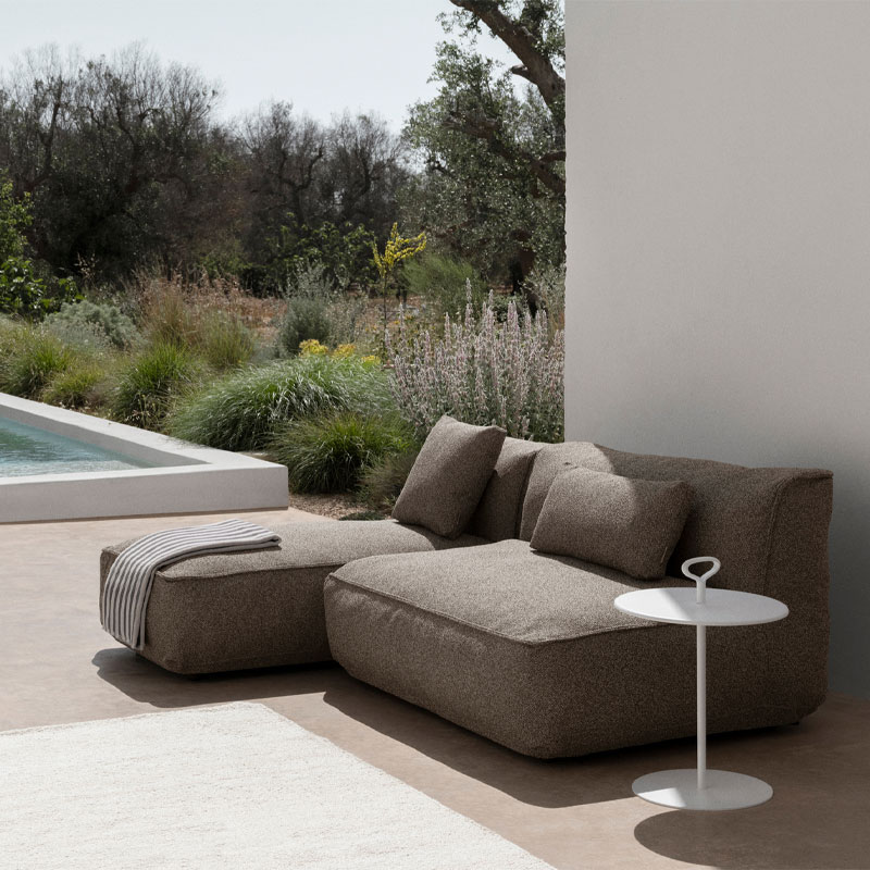 porter sidebord i hvitt fra blomus