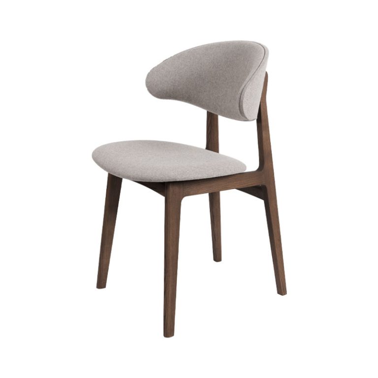 RAM WOOD COMFORT SPISESTOL I WOOLY BEIGE MED c15 olje fra Kristensen