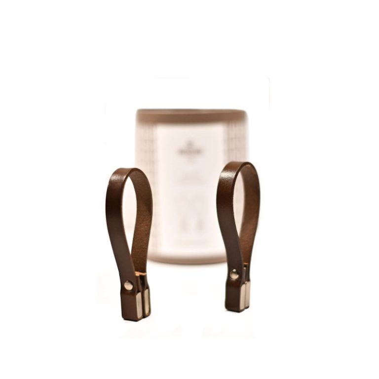 magnetisk håndkleholder 2 pk i brun fra norda home