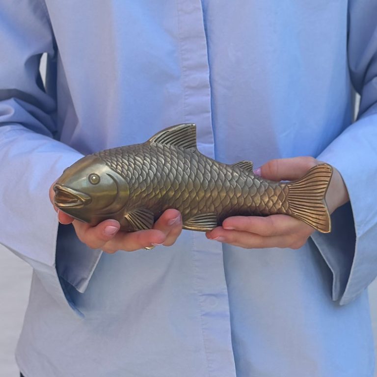 fisk i messing fra annuzza