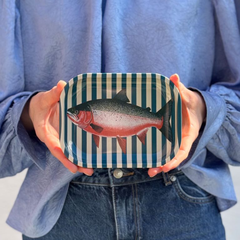 Serveringsfat med fisk fra filipiniana