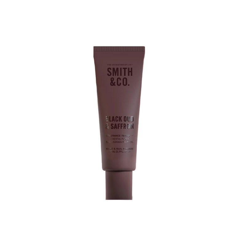 håndkrem i duften black oud & Freesia fra SMith & CO
