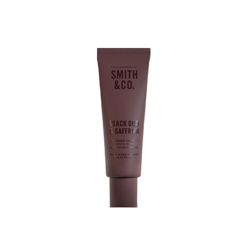 håndkrem i duften black oud & Freesia fra SMith & CO