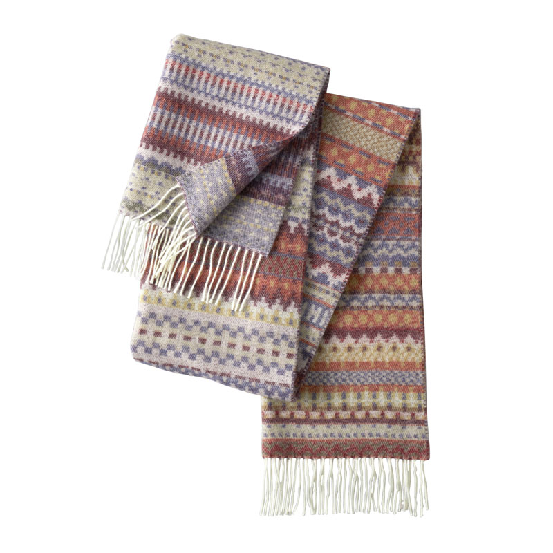 Alana Heritage skjerf i multi dark fra kuitty Sablu