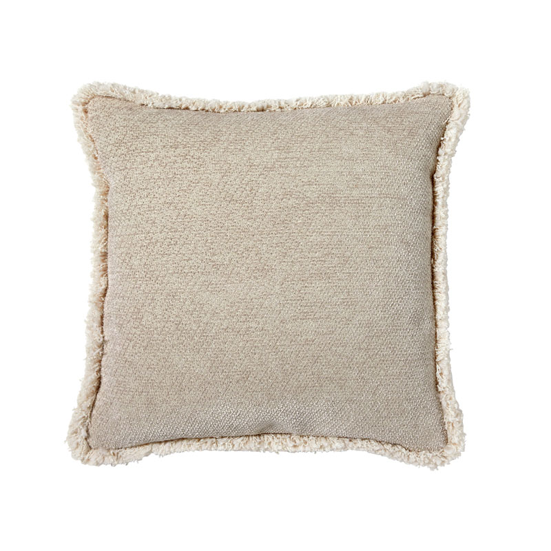 Ari chenille pute i buzzeling beige fra kiutty Sablu