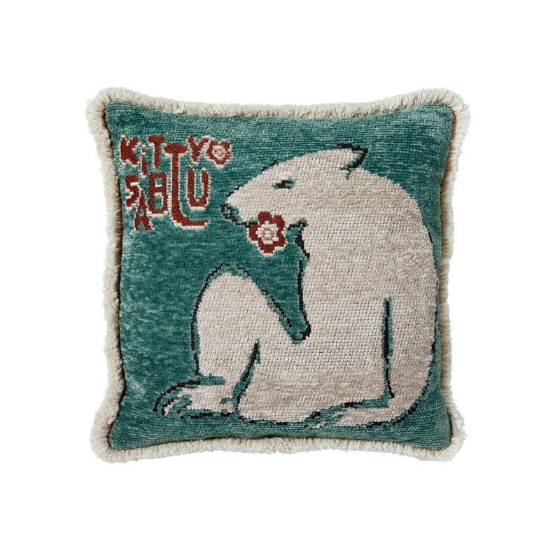 Bear fringe pute fra Kitty Sablu