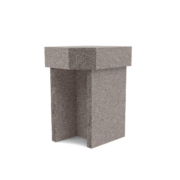 kern sidebord i grå fra fogia