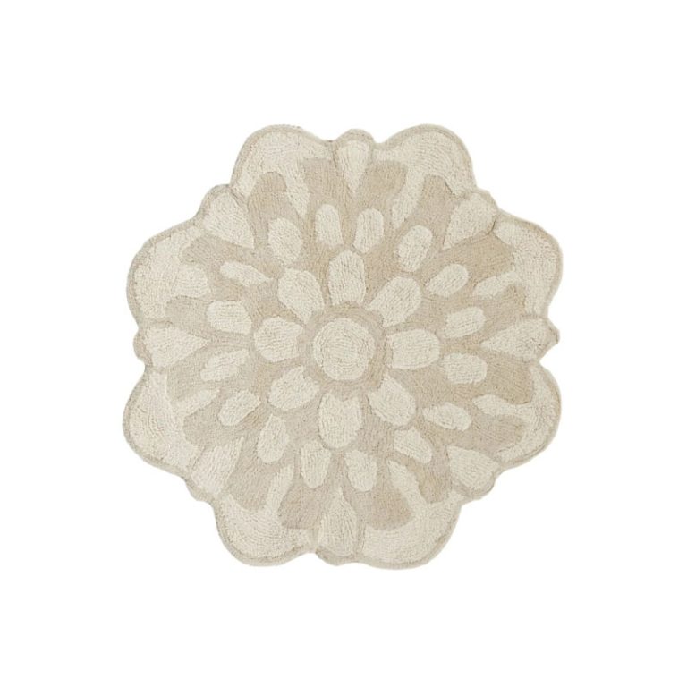 Til badematte i lys beige fra missni home