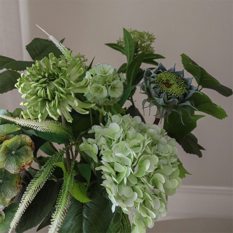 Sage green garden bukett fra botane