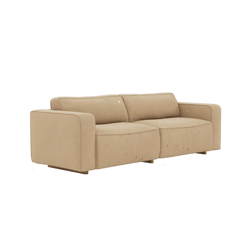Supersoft sofa 240 cm i tekstilet ecriture 0240 fra fogia