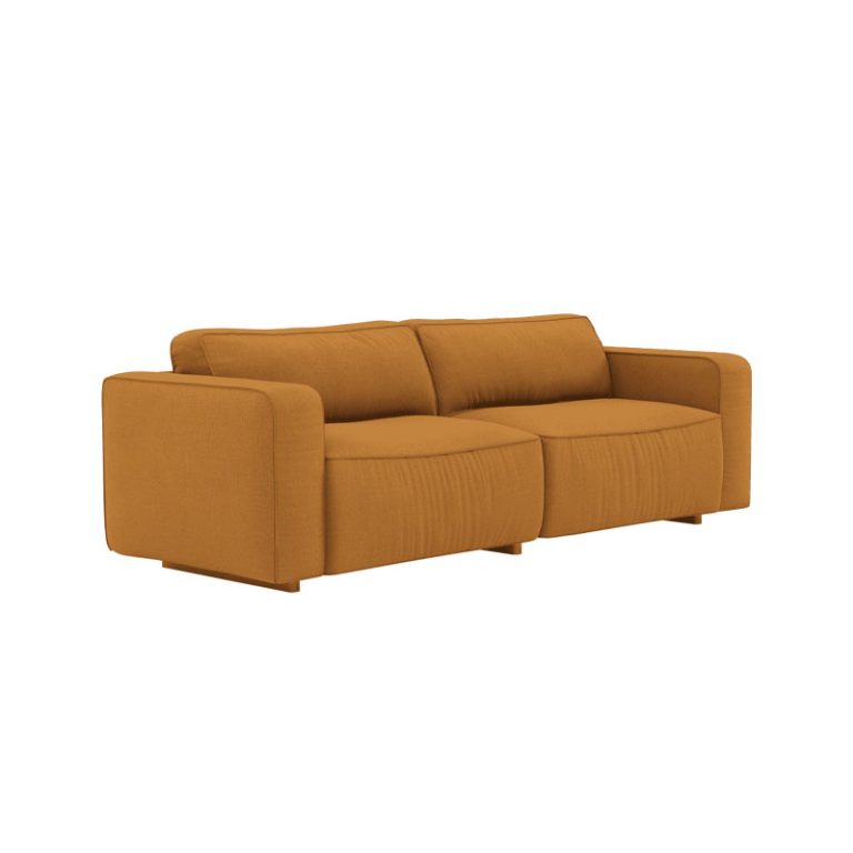 Supersoft sofa i tekstilet vidar 0472 fra fogia