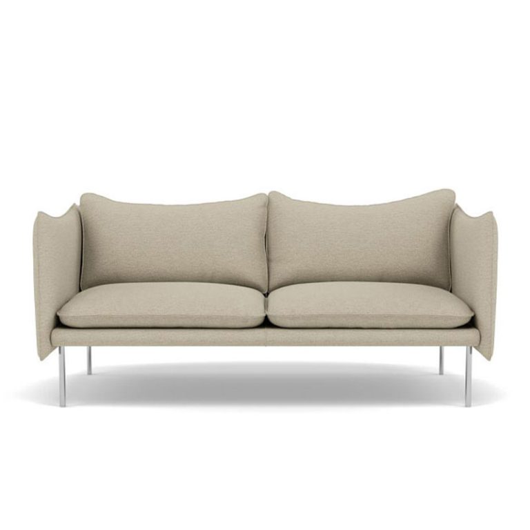 Tiki 2-seter sofa i barnum sand fra fogia