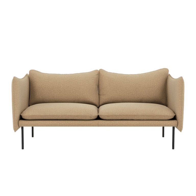Tiki 2-seter sofa i ecriture fra fogia