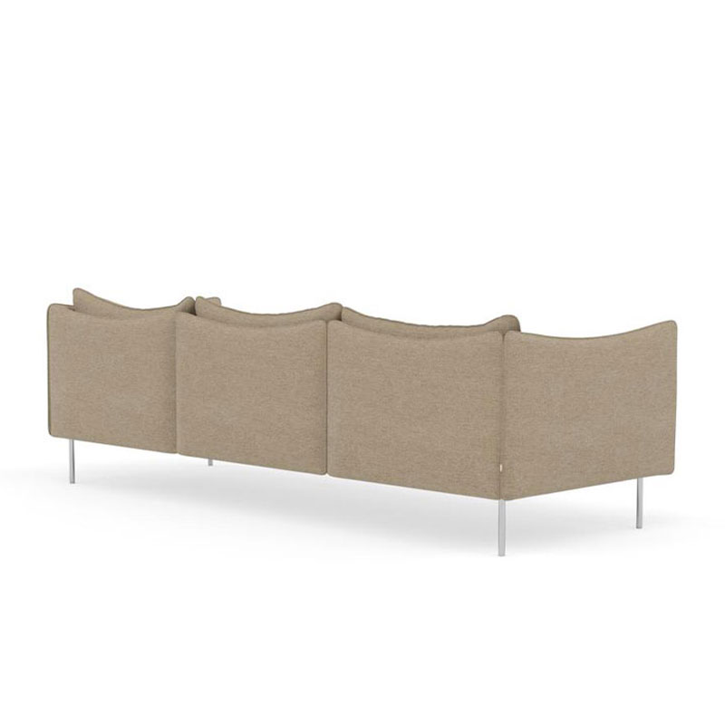 Tiki 3-seter sofa i ecriture fra fogia