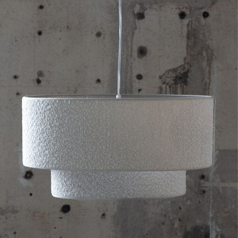 Saturno-2-taklampe-ascot-beige-flavia-et-hjem-lin-lampe-boucle-avskrudd