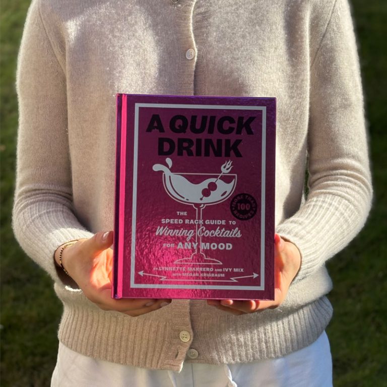 A quick drink coffee table book fra new mags
