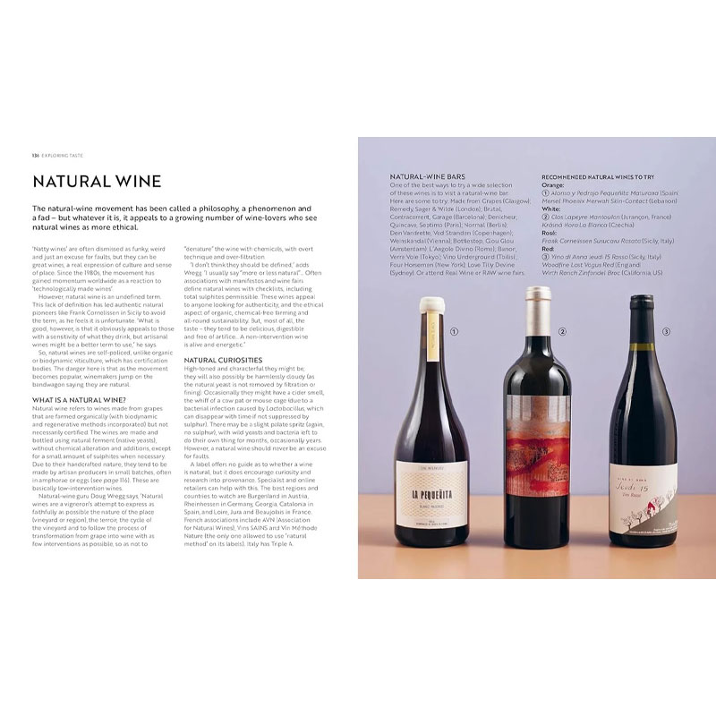 A taste for wine coffee table book fra new mags