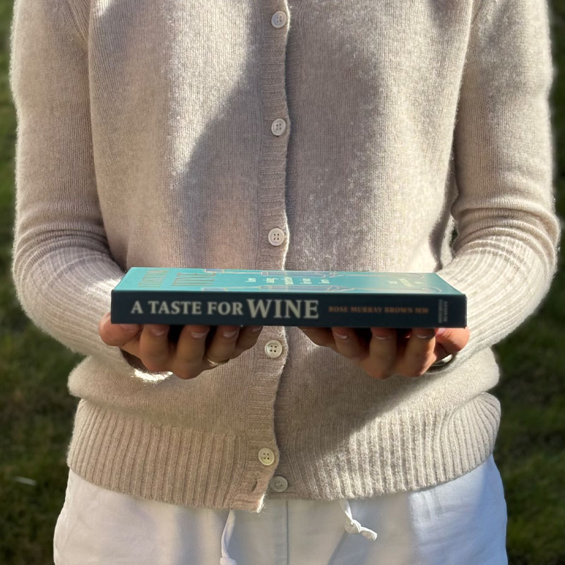 A taste for wine coffee table book fra new mags