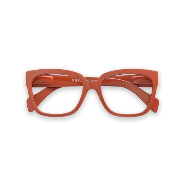 mood Burn Orange lesebriller fra have a look