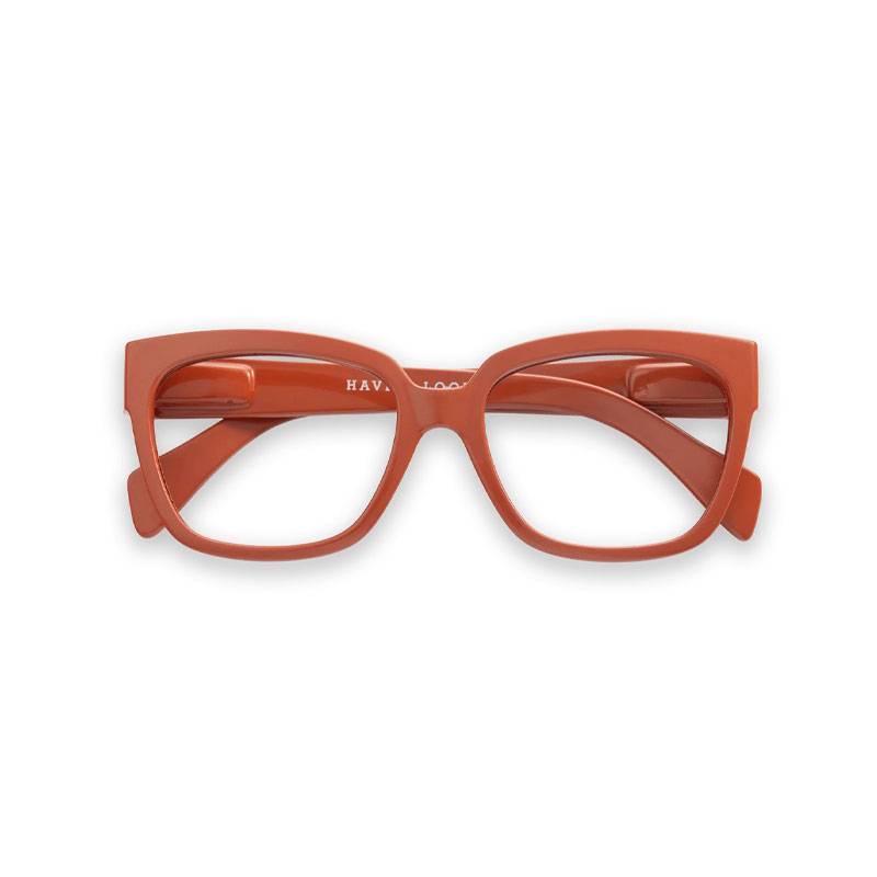 mood Burn Orange lesebriller fra have a look